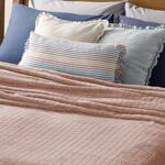 Меко и топло плюшено одеяло единично в цвят пудра | Izidream.bg