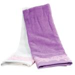 Комплект хавлиени кърпи Нежност в бял и лилав цвят