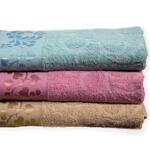 Хавлиена кърпа за баня, 70 х 140 см, 100% памук, пепел от рози | Izidream.bg