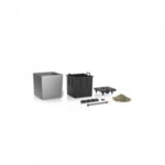 Саксия с напоителна система Cube Premium 50 LECHUZA Сребърен металик