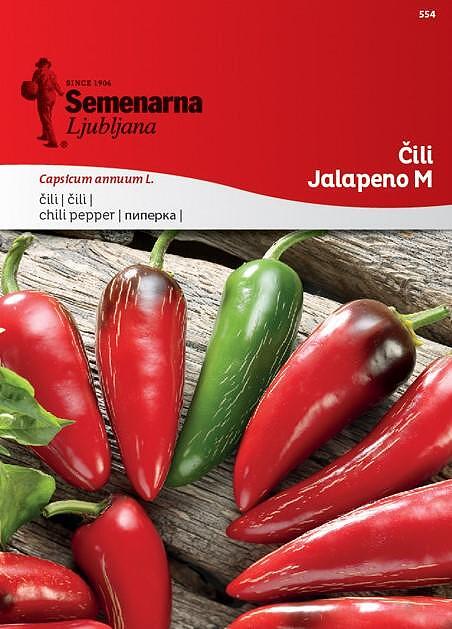 Семена за Чили Халапеньо 1,2 гр