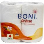 Тоалетна хартия BONI DELUXE 3ПЛ - 4бр.