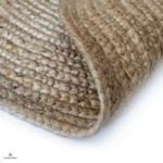 Кръгъл килим от юта в естествен цвят ø200