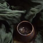 Ленен шал LS / тъмно зелен