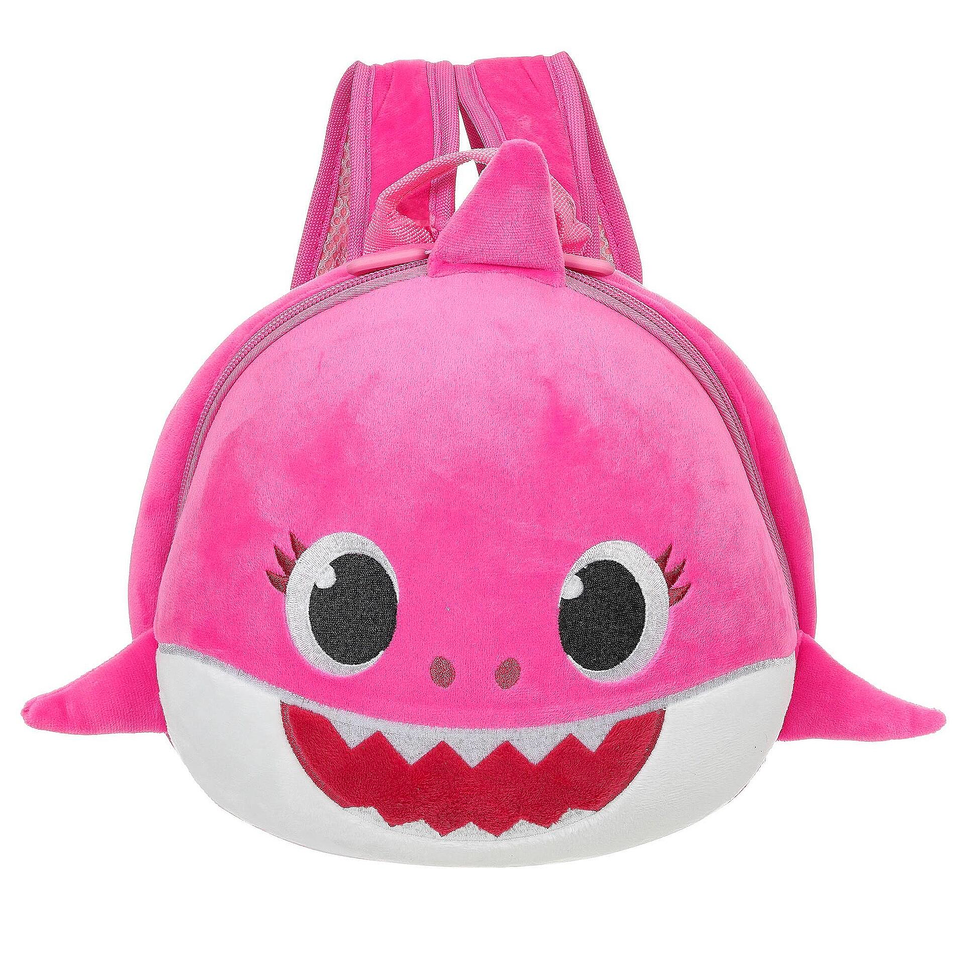 Supercute Детска раница - акула, розова 6970093415514