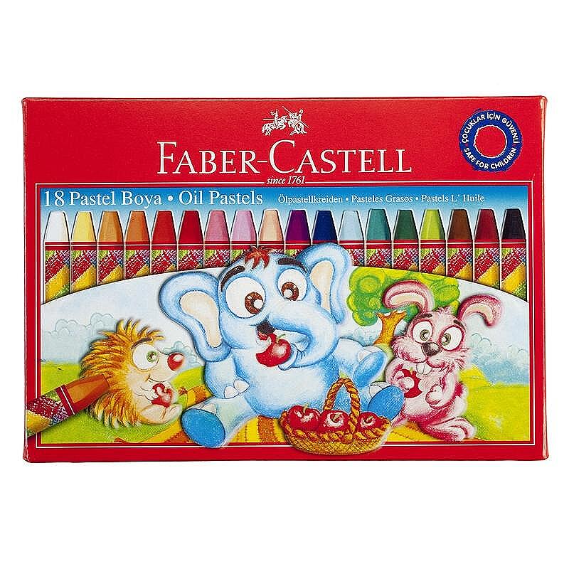 Faber-Castell Маслени пастели 18 цвята 1017160025