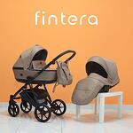 Бебешка количка Fintera Elegance, Модел 2 в 1, Плат, Зелен цвят + Чанта, Дъждобран, Комарник, Поставка за чаша, Зимни ръкавици, Постелка за преповиване-Copy