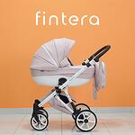 Бебешка количка Fintera City, Модел 3 в 1, Еко кожа, Розов цвят + Чанта, Дъждобран, Комарник, Поставка за чаша, Зимни ръкавици, Постелка за преповиване