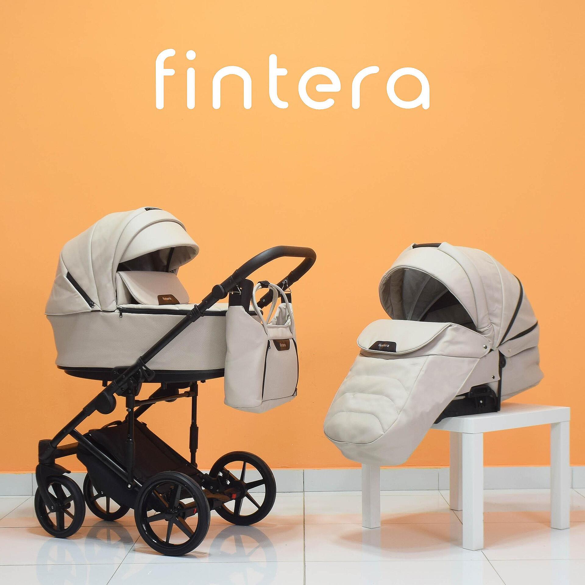 Бебешка количка Fintera Play, Модел 2 в 1, Еко кожа, Цвят жълт + Чанта, Дъждобран, Комарник, Поставка за чаша-Copy