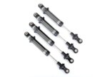 Shocks, GTS, silver aluminum (assembled without springs) (4) (for use with #8140