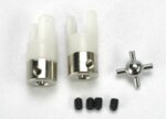 U- joints (2)/ 3mm set screws (4), TRX1539R