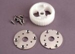 Main Differential Gear (32-Pitch)/ Metal Side Plates (2)/Self-Tapping Screws (8) TRX1881