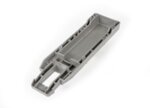 Main chassis (grey) (164mm long battery compartment) (fits both flat and hump style battery packs) (use only with #3626R ESC mounting plate)TRX3622R