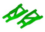 Suspension arms, green, front/rear (left & right) (2) (heavy duty, cold weather material) TRX3655G