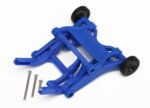 Wheelie bar, assembled (blue) (fits Slash, Stampede, Rustler, TRX3678X