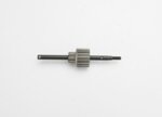 Input shaft/ drive gear assembly (18-tooth steel top gear), TRX3992