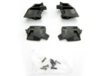 Retainer, battery hold-down, front (2)/ rear (2)/ CCS 3x12 (, TRX3928