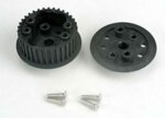 Differential (34-groove)/ flanged side-cover & screws, TRX4881