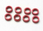 Spacer, pushrod (aluminum, red) (use with 5318 or 5318X push, TRX5133