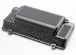 Battery Box Cover, bumper (rear), Exo-Carbon finish (Jato), TRX5515G