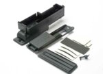 Electronics box, right/ box cover/ charge jack plug (rubber), TRX5324