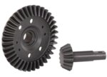 Ring gear, differential/ pinion gear, differential (machined, #TRX5379R