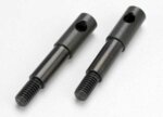 Wheel spindles, front (left & right) (2), TRX5537