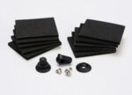 Hatch post/hull water outlet/foam pads (10)/ washer (1)/ 4x8, TRX5723