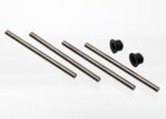 Suspension pins, font & rear (4)/ tie bar bushings, TRX6441