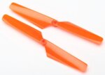 Rotor Blade Set, Orange (2) Rotor Blad, TRX6630