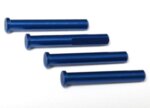 Main shaft, 7075-T6 aluminum blue-anodized (4)/ 1.6x5mm BCS, TRX6633X