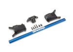 Chassis brace kit, blue (fits Rustler 4X4 and Slash 4X4 equipped with Low-CG chassis) TRX6730X