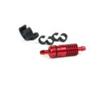 Fuel Filter and Cooler Red (incl. Mount and Clip)
