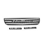 Nameplate For Grille, 3 Pcs