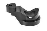 Team Corally - Servo Saver Steering Arm - 7075 T6 - Hard Anodised - Black - 1 pc C-00180-266