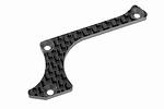 Team Corally - Suspension arm stiffener - A - Lower Front - Left - Graphite 3mm - 1 pc C-00180-232