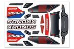 Team Corally - Body Decal Sheet  - Kronos XP 6S - 2021 - 1 pc C-00180-380-3