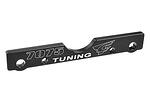 Team Corally - Suspension Arm Mount - FR - Swiss Made 7075 T6 - 3mm - Hard Anodised - Black - Made In Italy C-00180-682