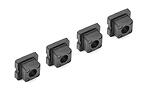 Team Corally - Bushings Set - For 5mm Shock Tower - Through hole - 0 Deg - Composite - 4 pcs C-00180-735