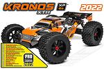 Team Corally - KRONOS XTR 6S  - 2022 - 1/8 Monster Truck LWB - Roller Chassis C-00273