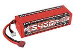 Team Corally - Sport Racing 50C LiPo Battery - 5400mAh - 11.1V - Stick 3S - Hard Wire - T-Plug C-49445