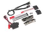 LED light kit, 1/16 E-Revo® (includes power supply, front & rear bumpers, light harness (4 clear, 4 red), wire ties) TRX7185A