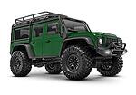TRX-4M 1/18 Scale and Trail Crawler Land Rover 4WD Electric Truck with TQ Green TRX97054-1GRN