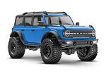 TRX-4M 1/18 Scale and Trail Crawler Ford Bronco 4WD Electric Truck with TQ Blue TRX97074-1BLUE
