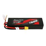 Батерия липо Gens ace 7600mAh 7.4V 60C 2S2P Lipo Battery PC material case with XT60 Plug GEA76002S60X6 Батерия за Траксас Сумит