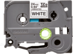 ЛЕНТА ЗА ЕТИКЕТНИ ПРИНТЕРИ BROTHER ТИП TZ - 24 mm BLACK ON WHITE TAPE - P№TZE251