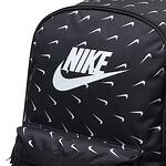 Раница NIKE Heritage Черна на бели запетайки