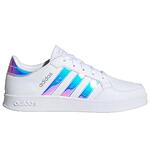 Спортни обувки ADIDAS BREAKNET Бяло с холограмни ленти