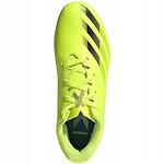 Детски спортни обувки за футбол за футбол калеври ADIDAS X Ghosted Жълти