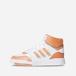 Спортни обувки ADIDAS DROP STEP Бяло с оранжеви акценти